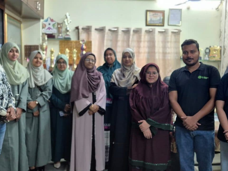 E-Skills Web session at Ahmed Noor and IK Girls School, Indore