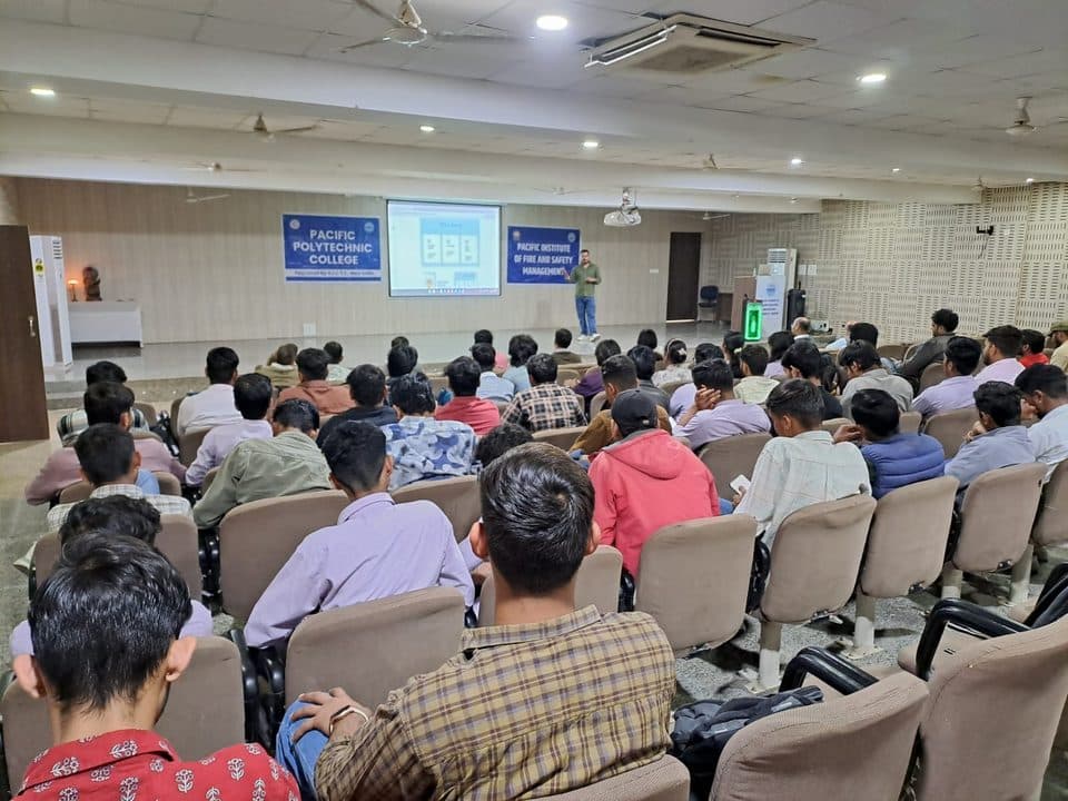 E-Skills Web session at Pacific University, Udaipur
