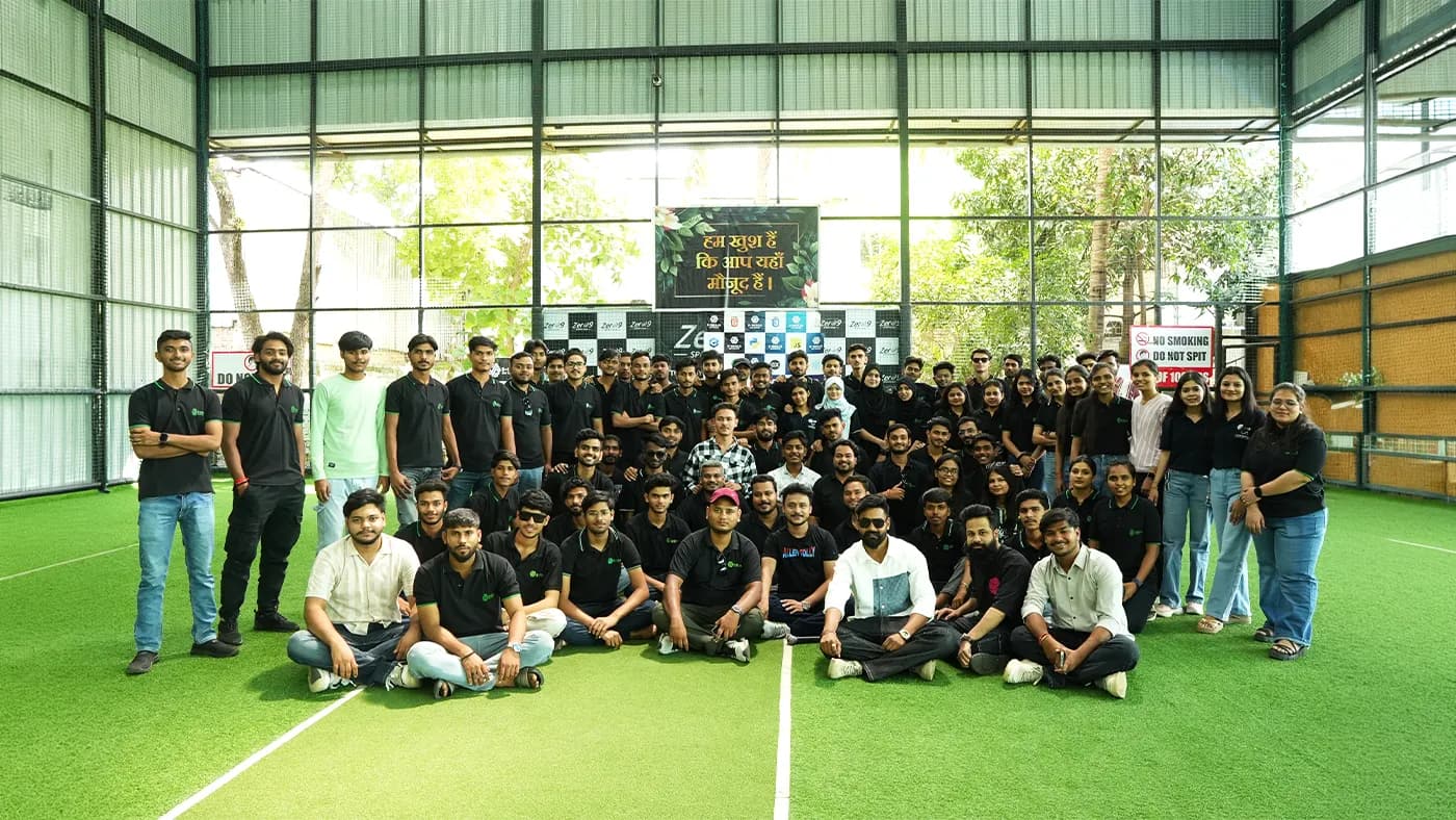 E-Skills Web students and trainers at the Indore campus